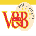 V and B